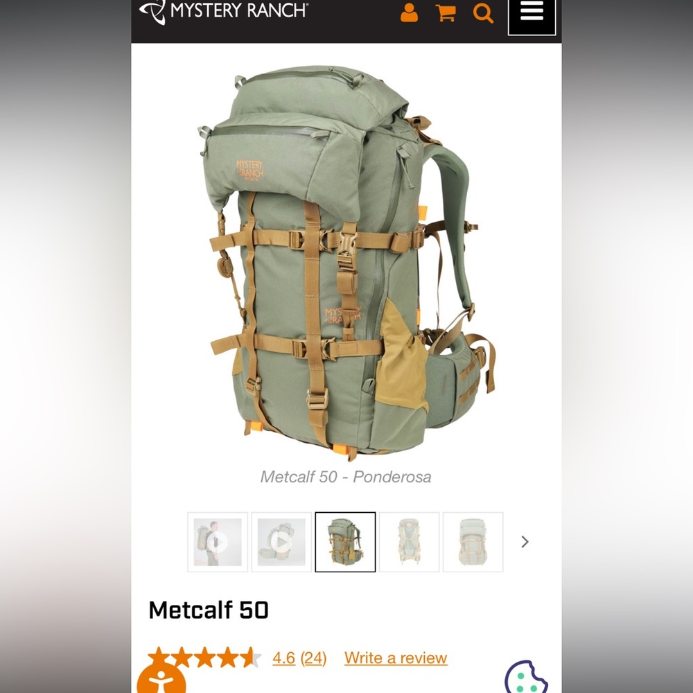 Mystery Ranch Metcalf 50